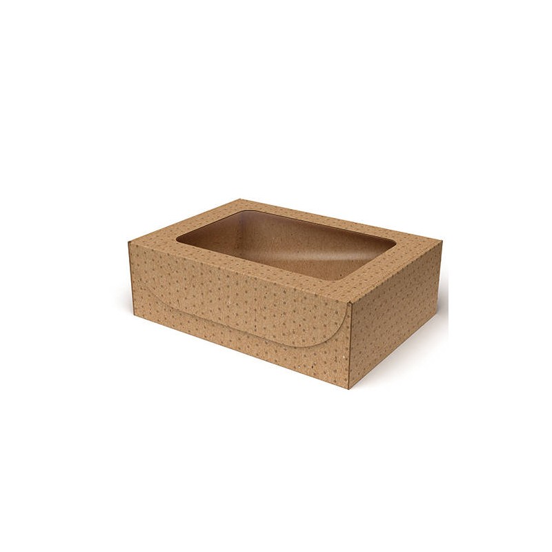 COFANETTO ENOGRASTRONOMICO C/FINESTRA 36x26x11,5cm POIS