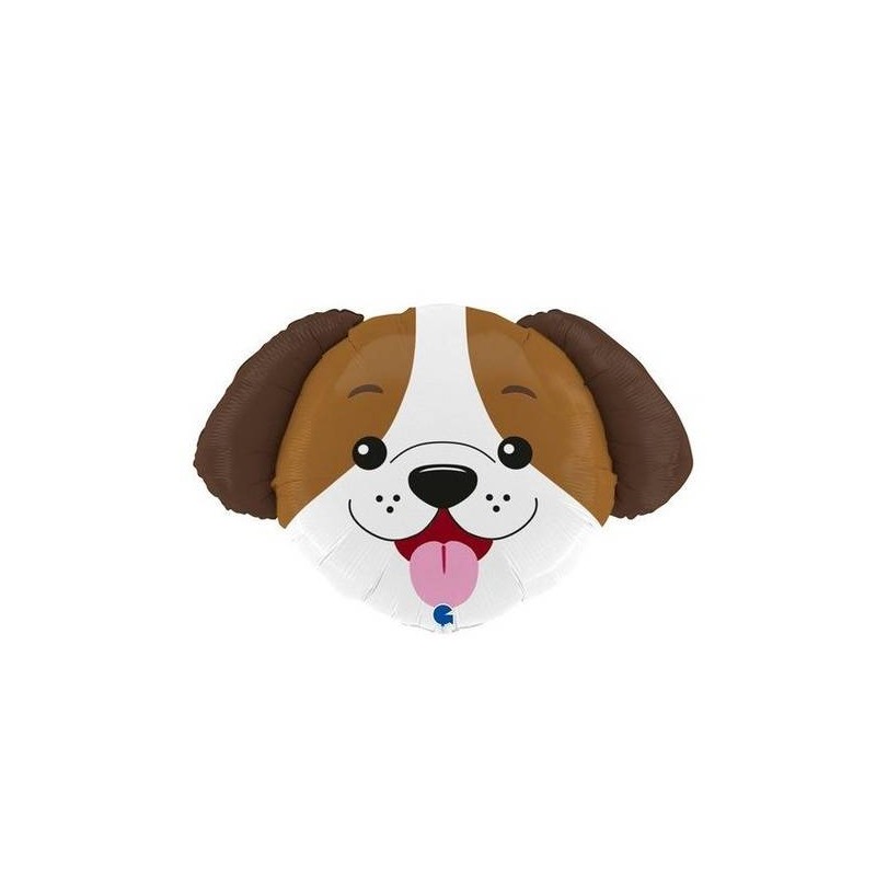 PALLONE MYLAR 33 84cm CANE DOG