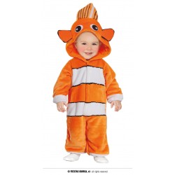 COSTUME BABY LITTLE FISH BABY 12-18 MESI