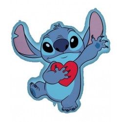 PALLONE MYLAR SUPERSIZE 75x86cm STITCH LOVE