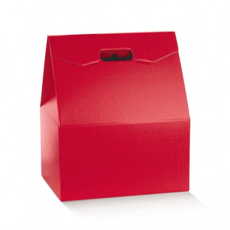 BAULOTTO 33x25x39cm FIBRA ROSSO