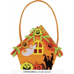 CESTINO CASA STREGA 14cm IN FELTRO