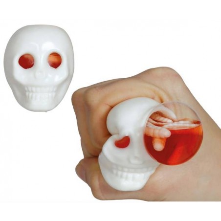 TESCHIO DI GOMMA CON VERMI 1pz