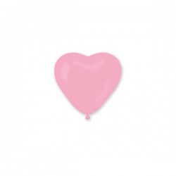 PALLONCINI CUORE 11  ROSA 10pz