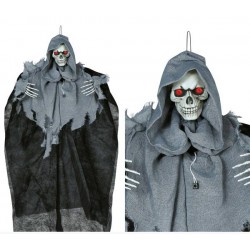 SCHELETRO C/LUCE SUONO E MOVIMENTO DA APPENDERE