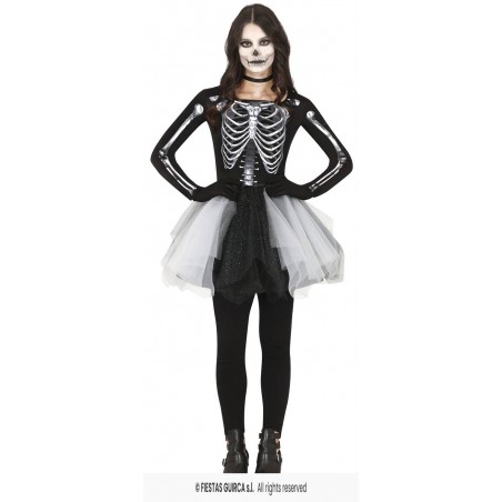 COSTUME SCHELETRO 14-16 anni