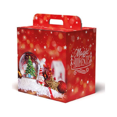 SCATOLA REGALO C/MANIGLIA LINEA 200 33x24x34cm MAGIC MOMENT