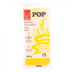 PASTA DI ZUCCHERO POP 1kg GIALLO SOLE
