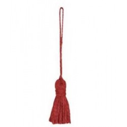 NAPPA JUTA Ø1,2x14cm RED 12pz