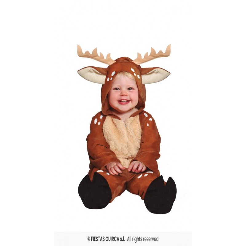 VESTITO RENNA NEONATO 12-18 mesi