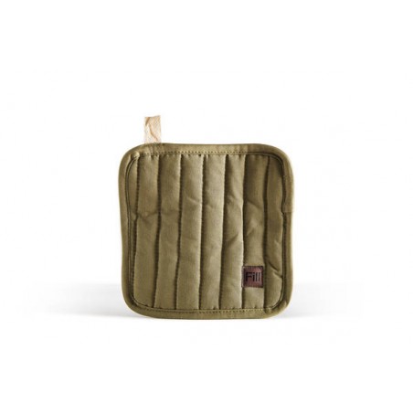 PRESINA IN COTONE ANTIBES 18x18cm OLIVA