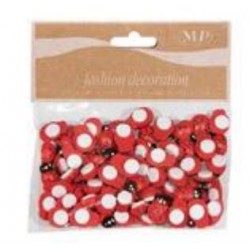 COCCINELLA 1,2x1,6cm 100pz