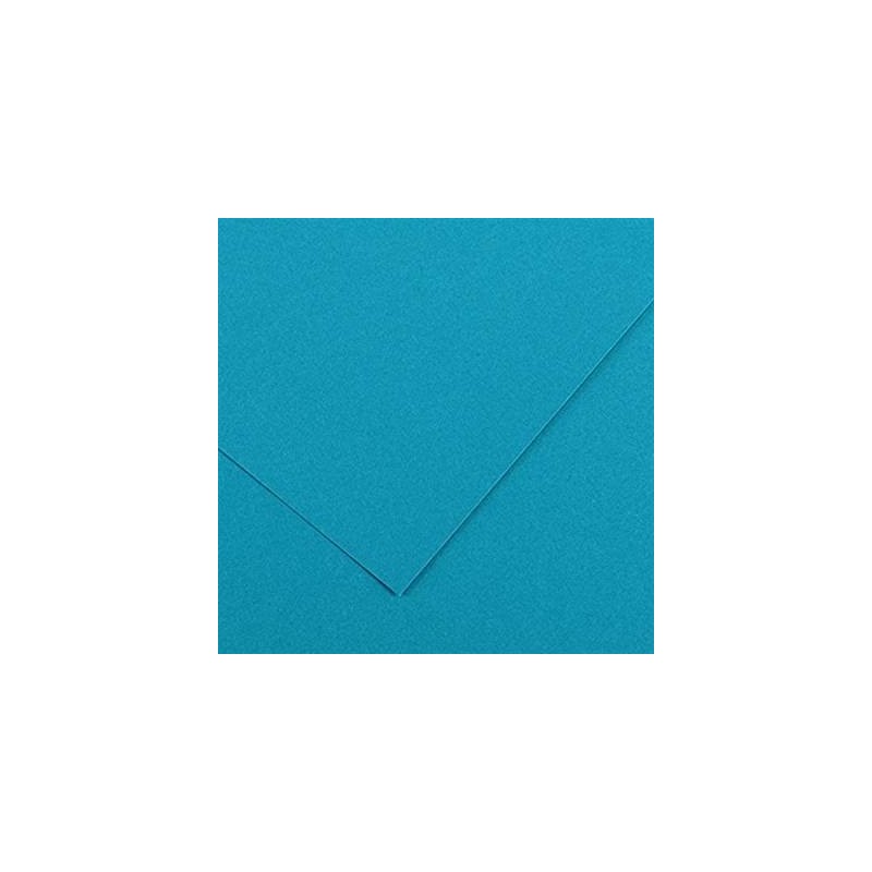 FOGLI CARTA VIVALDI CANSON A4 50pz 185gr BLU PRIMARIO 21