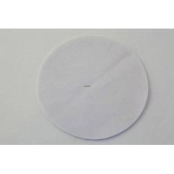 DISCHI ORGANZA VELO DI FATA ø23cm 50pz BIANCO