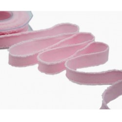 NASTRO SFRANGIATO mm23x15mt COL.20 ROSA
