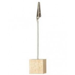 PHOTO HOLDER WOOD 2,5x2,5xh13cm