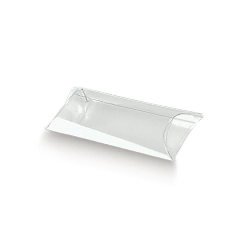 SCATOLA TUBO PVC TRASPARENTE 6x4cm 10pz