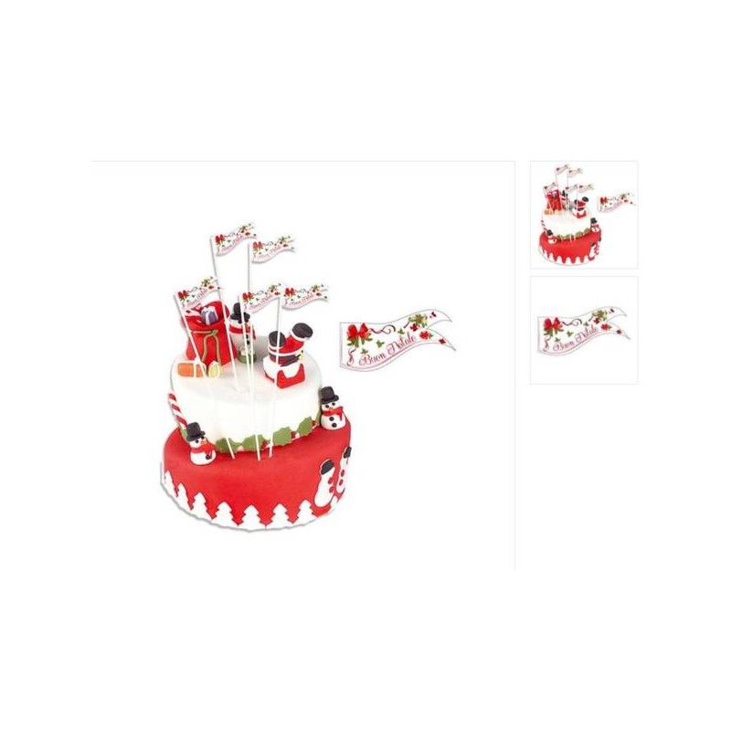 MAXI CRHISTMAS PICKS CM.25 10pz