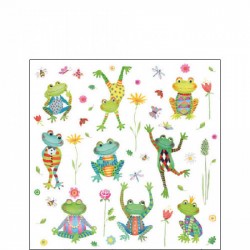 TOVAGLIOLI 25x25 HAPPY FROG 20pz
