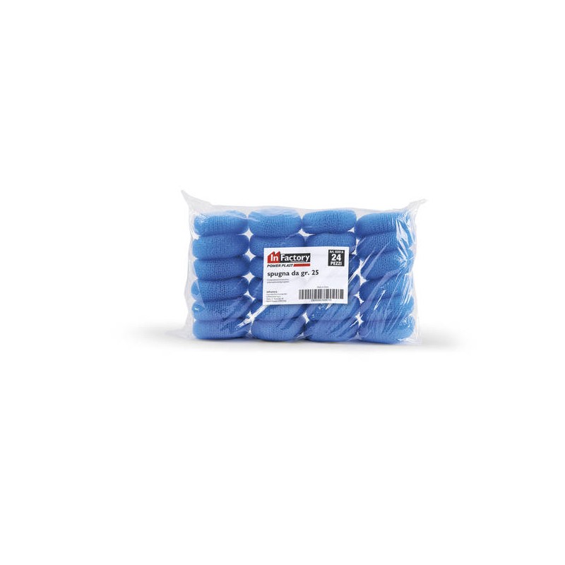 SPUGNA POLIPROP.POWER PLAST  GR.25 COL.BLU