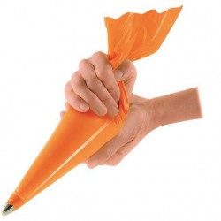 SAC A POCHE MONOUSO 46x23cm ARANCIONE 5PZ