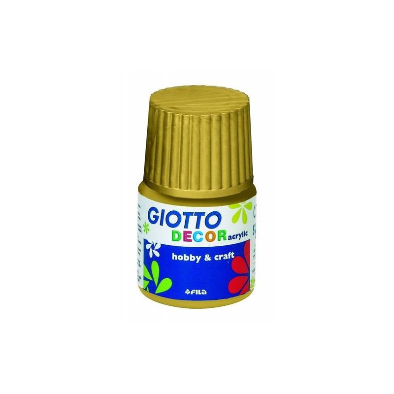 COLORI ACRILICI GIOTTO 50ml ORO/ARGENTO