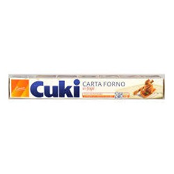 CARTA FORNO CUKI 25 FOGLI 33x38cm