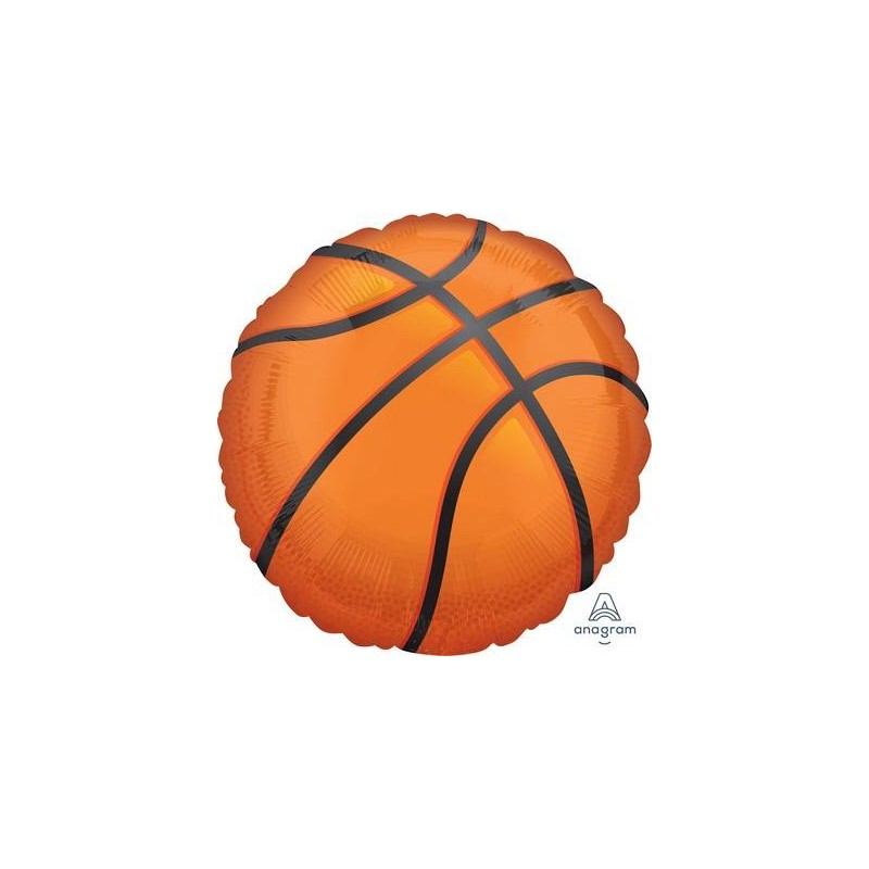 PALLONE MYLAR JUMBO BASKETBALL 71x71cm