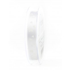 NASTRO RASO AMORE mm15x20mt BIANCO