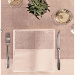 TOVAGLIOLI 40x40 MICRO MAISON CACAO 50pz