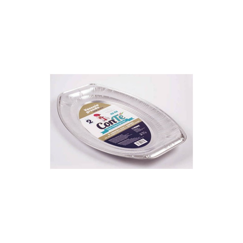 VASSOIO ALLUMINIO GRANDE CONTè VL-3D 2pz