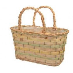 CESTO NATURALE RETTANGOLARE  32x18x20cm