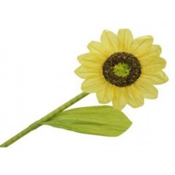 GIRASOLE IN CARTA ø24x71cm GIALLO