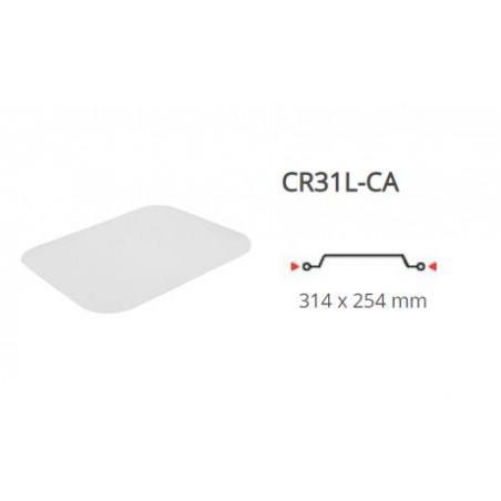 COPERCHI TEGLIA ALLUMINIO 8 PORZIONI 50pz CR31L