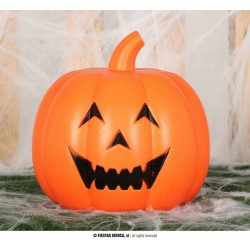 ZUCCA IN PLASTICA CON LUCE E SUONO 32cm