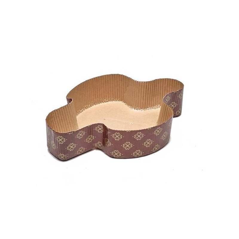 FORMA COTTURA COLOMBA 300gr 210x142x45mm 5 PEZZI