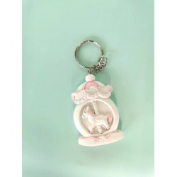 GIOSTRINA PORTA CHIAVI ROSA