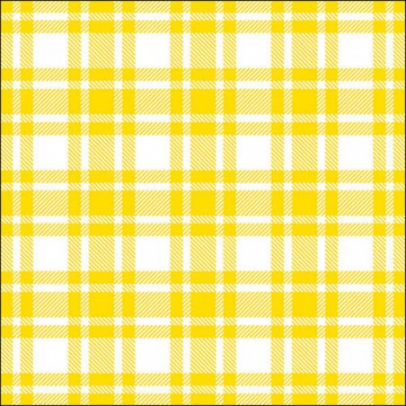 TOVAGLIOLI 33x33 SCOZZESE GIALLO 20pz