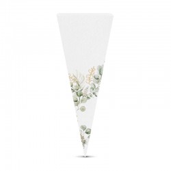 SCATOLA CONO 4,8x14,5cm EUCALIPTO 20pz