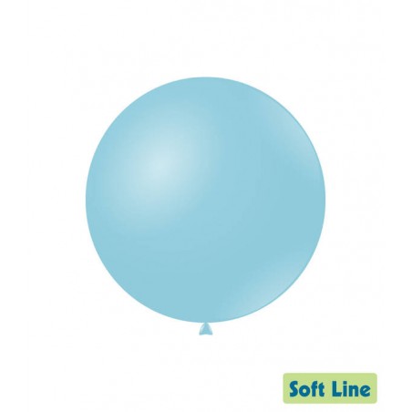 PALLONCINI LATTICE BIG SOFT LINE 18 46cm CELESTE BABY 20pz RC