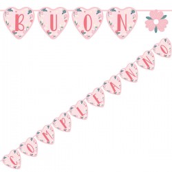FESTONE BUON COMPLEANNO PRETTY FOREST 2,3mt