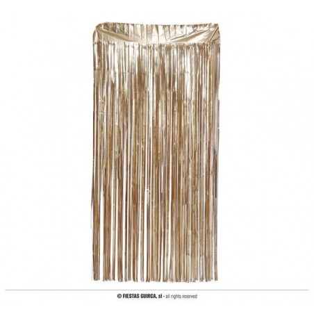 TENDA OPACA ORO METAL 100x200cm