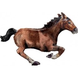 PALLONE MYLAR S/SHAPE CAVALLO 101x63cm