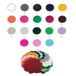 SOTTOPIATTO TNT SMERLATO DIAM.37 FUCSIA 10pz