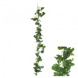 GHIRLANDA RAMO FOGLIE TROPICAL 180cm