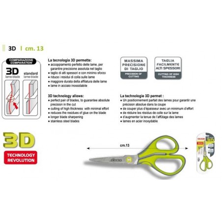 FORBICI 3D 13cm ARDA