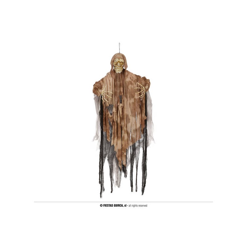 MUMMIA APPESA 150cm CON LUCE