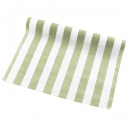 RUNNER AIRLAID 40x250cm RIGHE SALVIA