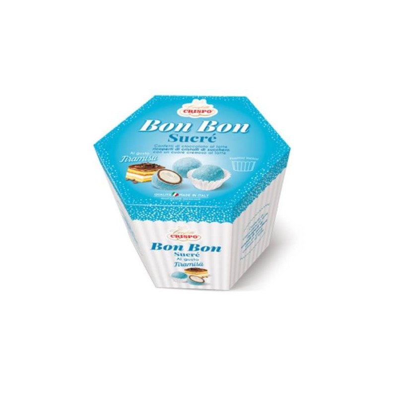 BON BON SUCRè TIRAMISù 500gr C/GRANELLA CELESTE