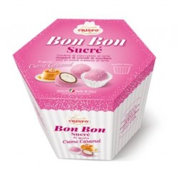 BON BON SUCRè CREME CARAMEL 500gr C/GRANELLA ROSA
